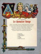 Verso de Le chevalier Rouge -7- Les fugitifs