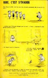 Verso de L'humour prend la mer - Tome GP