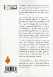 Verso de L'incident de Sakai et autres récits guerriers - L'Incident de Sakai et autres récits guerriers