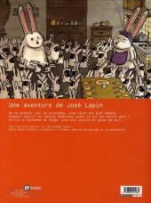 Verso de José Lapin (Une aventure de) -1- Une carotte pour deux
