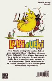 Verso de La loi d'Ueki -7- Tome 7