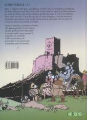 Verso de Lune rouge -1- Les secrets de M. Bran