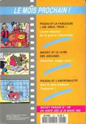 Verso de Mickey Parade -147- Daisy est-elle une extraterrestre ?
