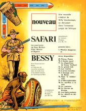 Verso de Safari (Vandersteen) -14- La panthère noire