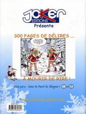 Verso de Sous le sapin, la blague! - Tome 3