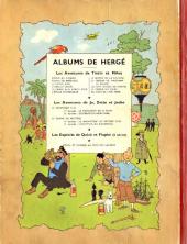 Verso de Tintin (Historique) -11B07- Le Secret de la Licorne