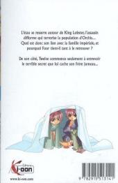 Verso de Twelve -3- Tome 3