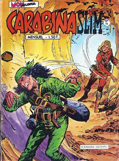 Couverture de Carabina Slim -71- La loi de fuite