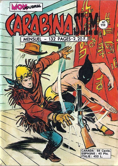 Couverture de Carabina Slim -110- Le lacet noir