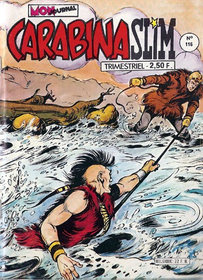 Couverture de Carabina Slim -116- Les frères de la liberté