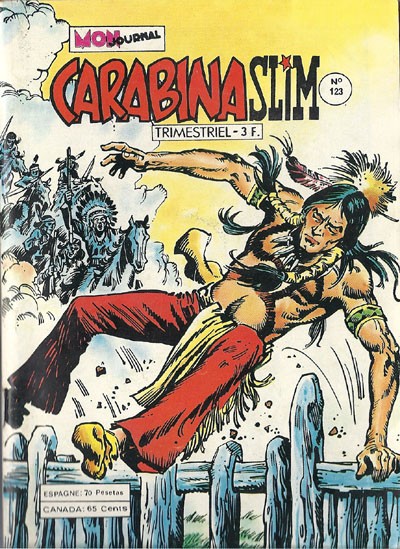 Couverture de Carabina Slim -123- Les chevaliers de l'aigle blanc