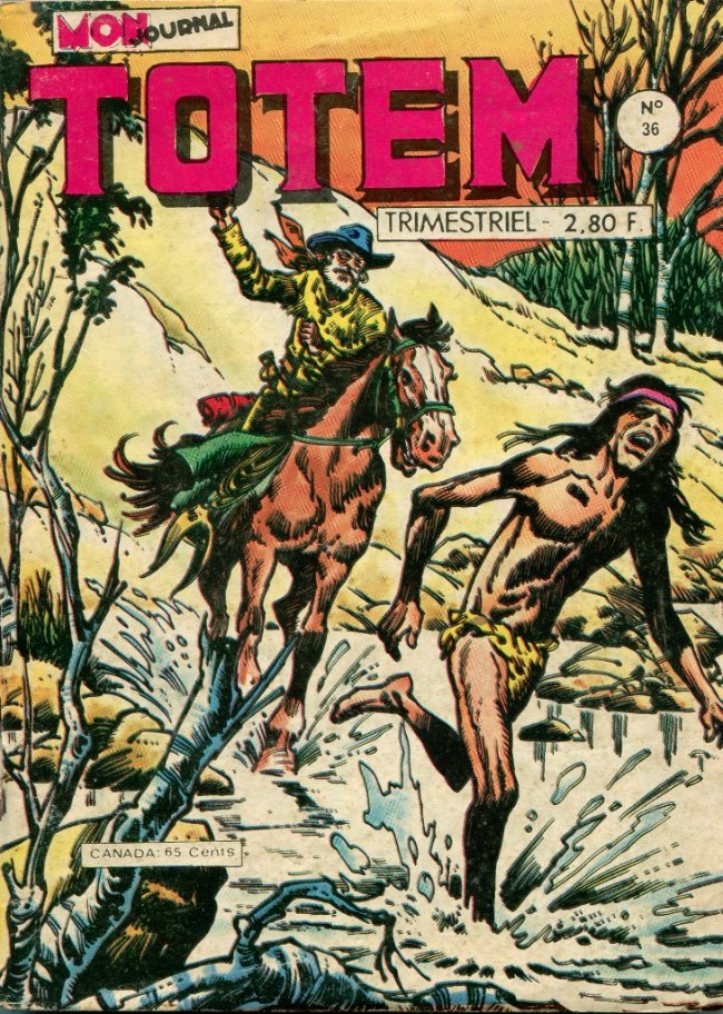 Couverture de Totem (2e Série) (1970) -36- La fièvre du Texas