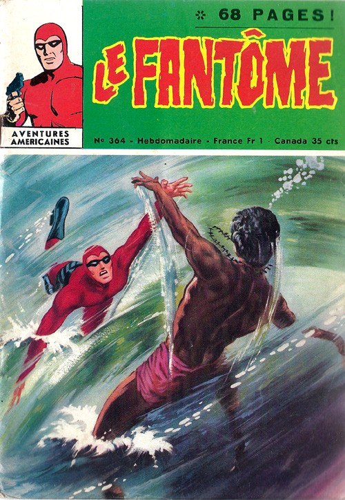 Couverture de Le fantôme (1re Série - Aventures Américaines) -364- Fleuve sans fin