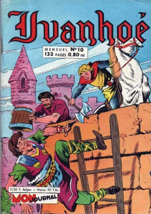 Couverture de Ivanhoé (1re Série - Aventures et Voyages) -10- La dernière forteresse