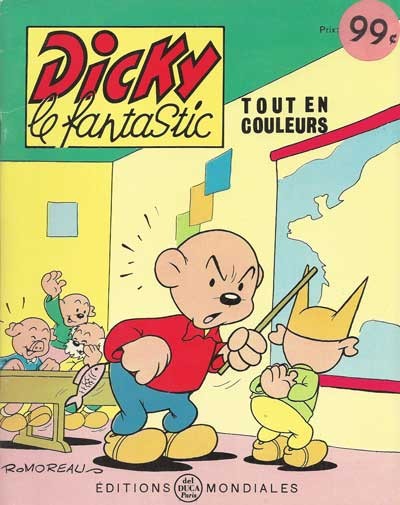 Couverture de Dicky le fantastic (2e Série - tout en couleurs) -11- Maître d'école