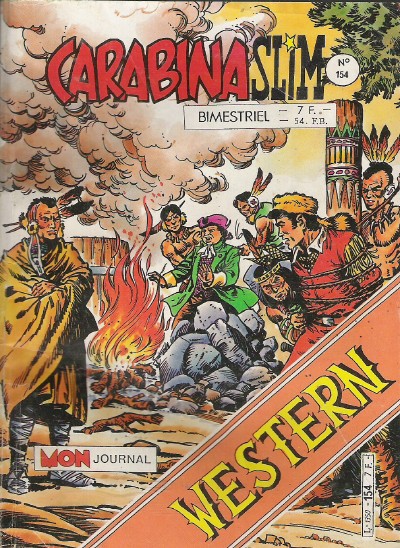 Couverture de Carabina Slim -154- Le déserteur