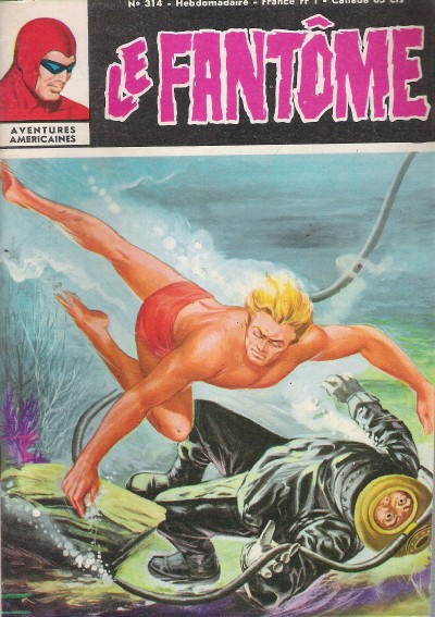 Couverture de Le fantôme (1re Série - Aventures Américaines) -314- Les âmes de pierre 2/2