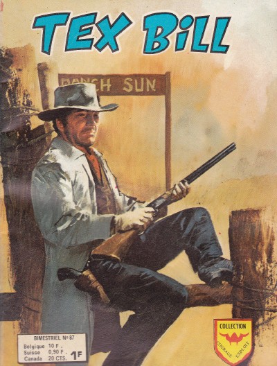 Couverture de Tex Bill (Arédit) -87- Les pionniers du rail