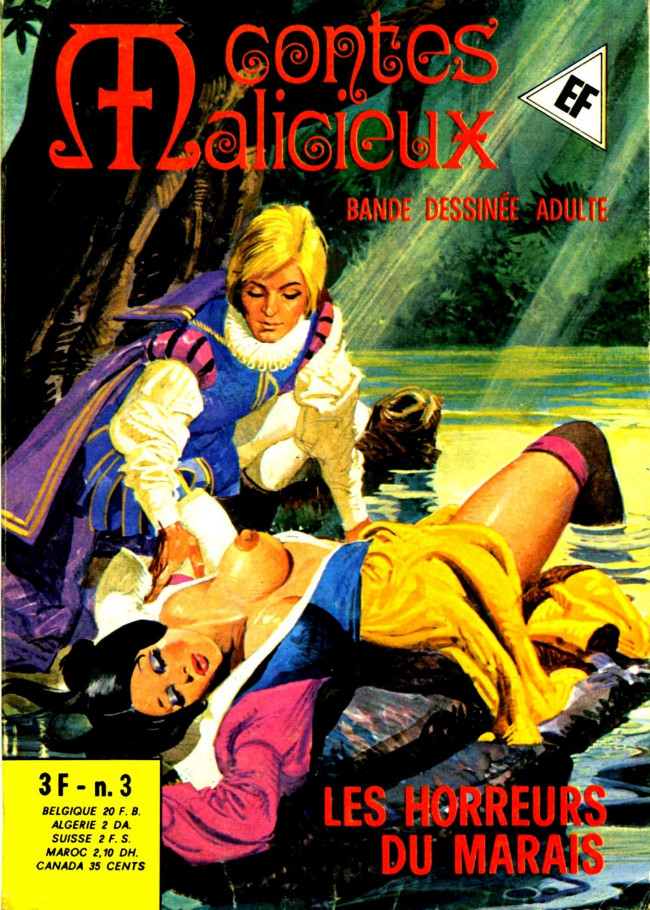 Couverture de Contes malicieux -3- Les horreurs du marais
