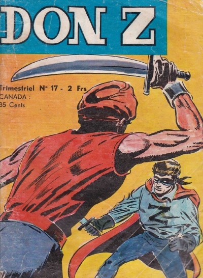 Couverture de Don Z (Jeunesse et Vacances) -17- Terreur à bord