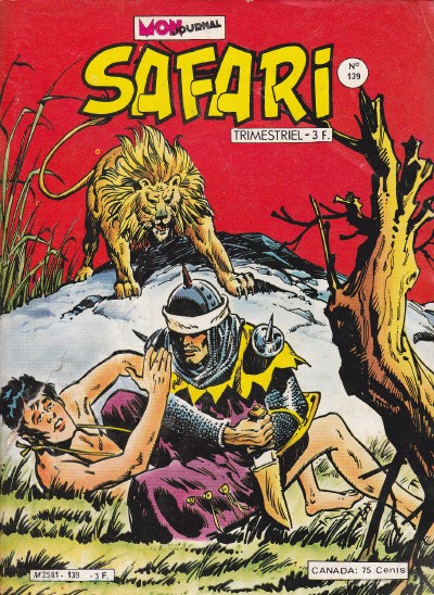Couverture de Safari (Aventures et Voyages) -139- Traîtrise et Félonie