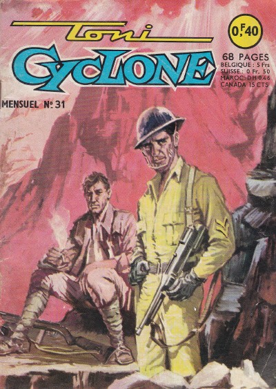 Couverture de Toni Cyclone (Artima) -31- L'île des hommes perdus