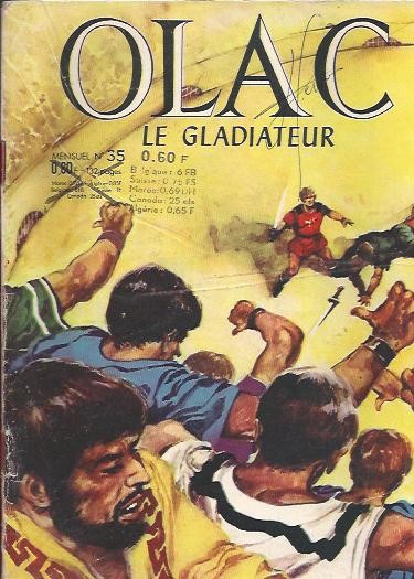 Couverture de Olac le gladiateur -35- Numéro 35