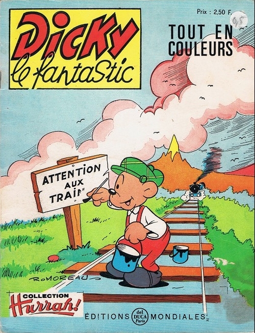 Couverture de Dicky le fantastic (2e Série - tout en couleurs) -56- Meneur de jeux