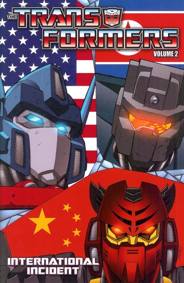 Couverture de The transformers (2009) -INT02- International Incident