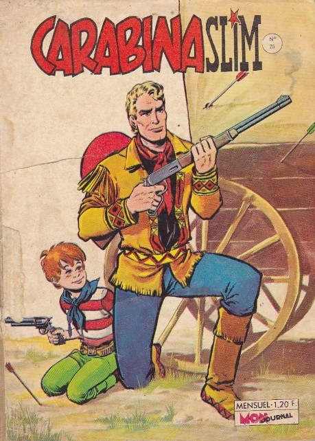 Couverture de Carabina Slim -25- Le diabolique Larry Storm
