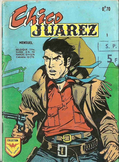 Couverture de Chico Juarez (Arédit) -1- La route de Pecos