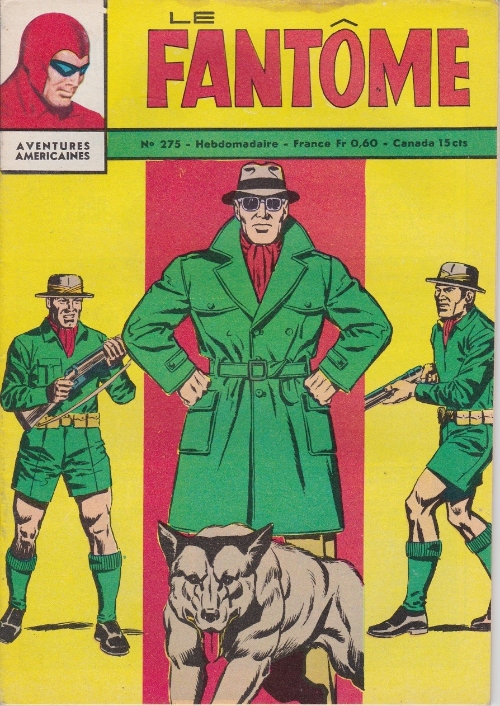 Couverture de Le fantôme (1re Série - Aventures Américaines) -275- Contrebande de diamants 3/4