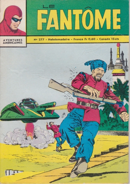 Couverture de Le fantôme (1re Série - Aventures Américaines) -277- Les émeraudes insaisissables