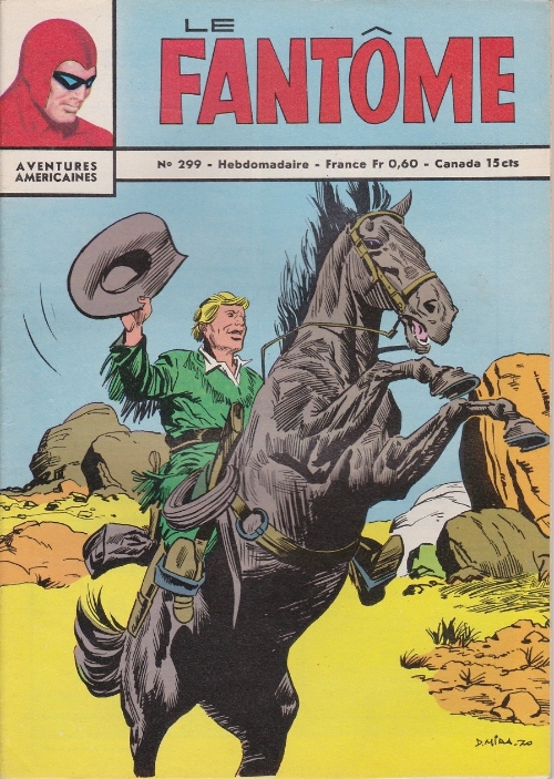 Couverture de Le fantôme (1re Série - Aventures Américaines) -299- La bande du gorille 1/2