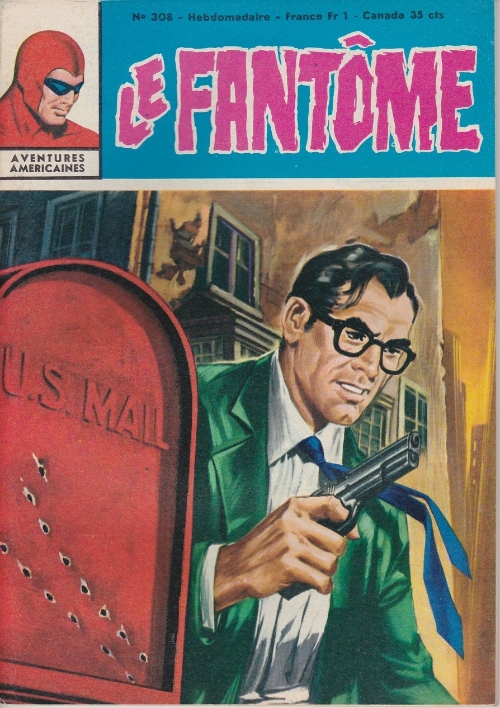 Couverture de Le fantôme (1re Série - Aventures Américaines) -308- L'Enlèvement du Maharajah 2/4
