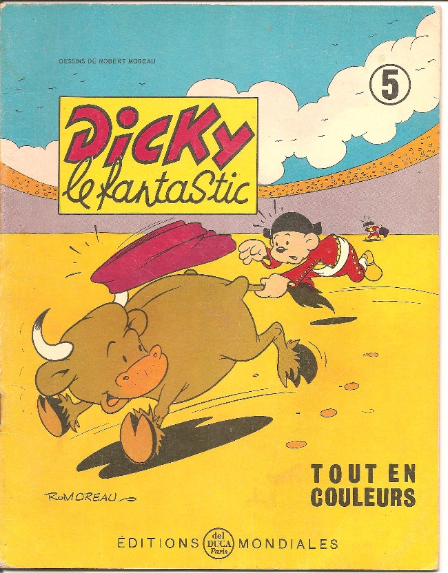 Couverture de Dicky le fantastic (2e Série - tout en couleurs) -5- Dicky détective