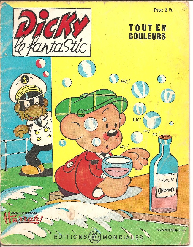 Couverture de Dicky le fantastic (2e Série - tout en couleurs) -38- Prisonnier des pillards