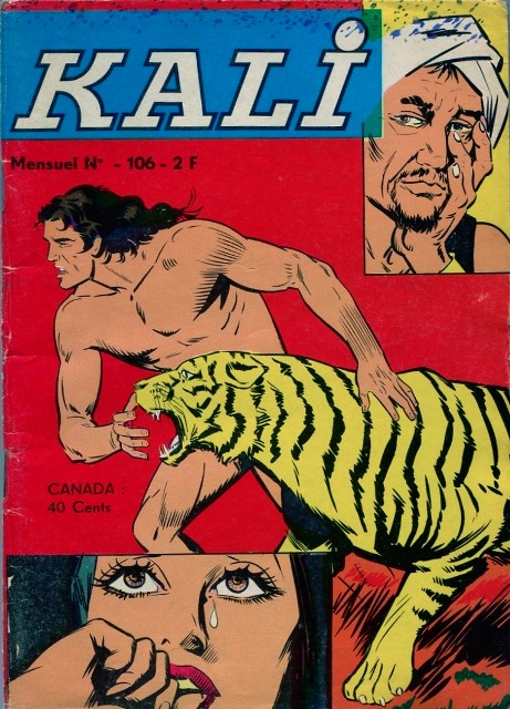 Couverture de Kali (Jeunesse et Vacances) -106- La Rançon du Chasseur