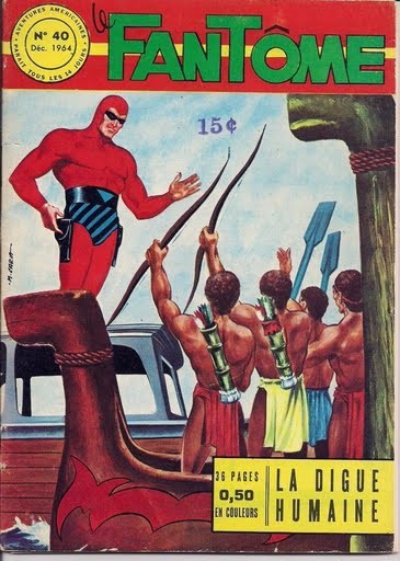Couverture de Le fantôme (1re Série - Aventures Américaines) -40- La digue humaine