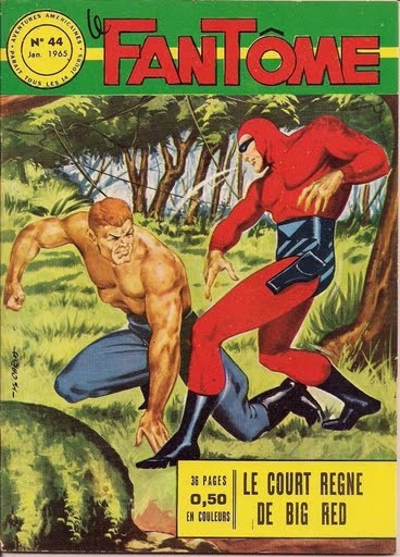 Couverture de Le fantôme (1re Série - Aventures Américaines) -44- Le court règne de Big Red