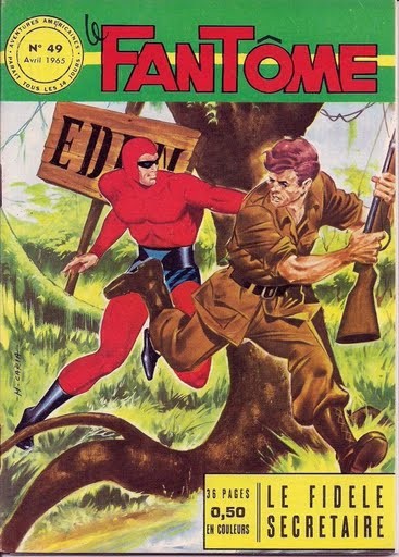 Couverture de Le fantôme (1re Série - Aventures Américaines) -49- Le fidèle secrétaire