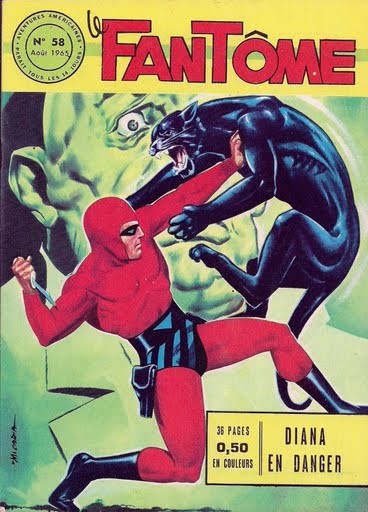 Couverture de Le fantôme (1re Série - Aventures Américaines) -58- Diana en danger