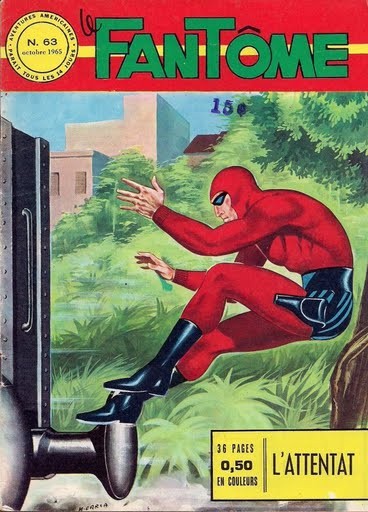Couverture de Le fantôme (1re Série - Aventures Américaines) -63- L'attentat