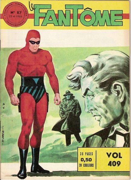 Couverture de Le fantôme (1re Série - Aventures Américaines) -87- Vol 409