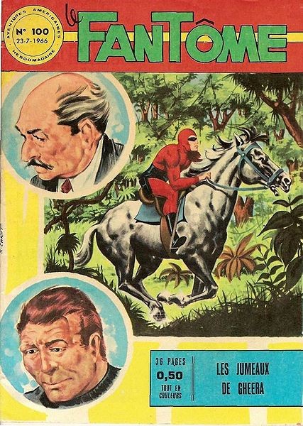 Couverture de Le fantôme (1re Série - Aventures Américaines) -100- Les jumeaux de Gheera