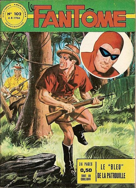 Couverture de Le fantôme (1re Série - Aventures Américaines) -102- Le