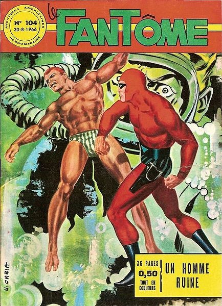Couverture de Le fantôme (1re Série - Aventures Américaines) -104- Un homme ruiné