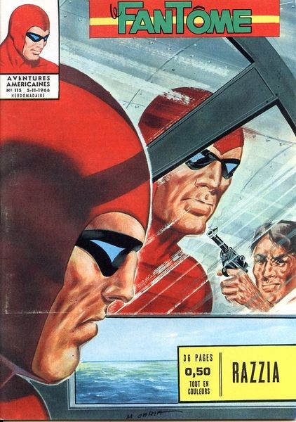 Couverture de Le fantôme (1re Série - Aventures Américaines) -115- Razzia