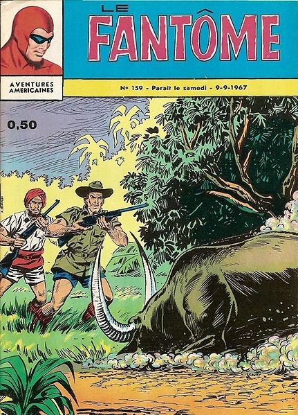 Couverture de Le fantôme (1re Série - Aventures Américaines) -159- Fureur sauvage