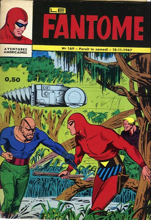 Couverture de Le fantôme (1re Série - Aventures Américaines) -169- Le coup de la taupe